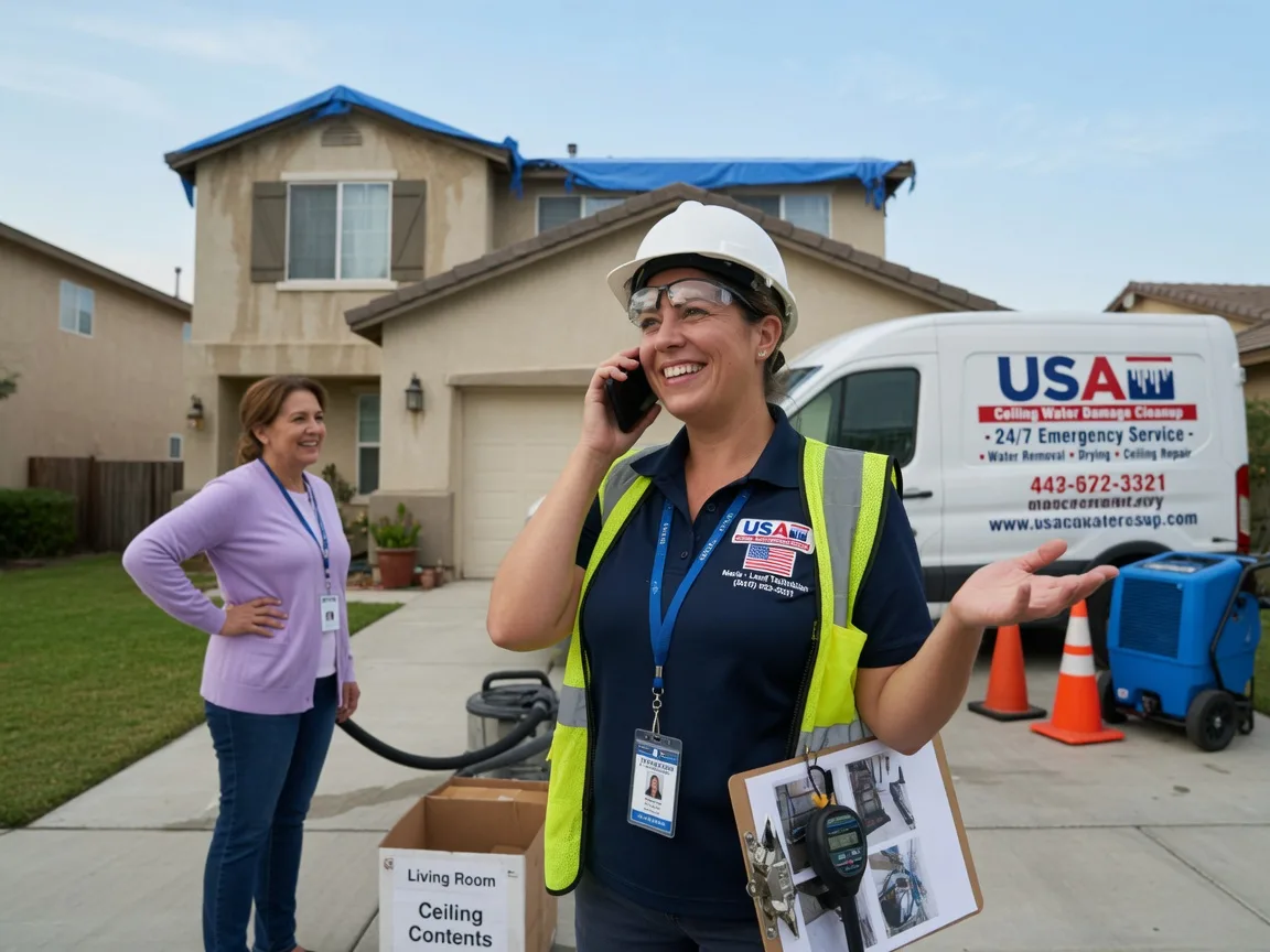 Ceiling Water Damage Restoration Diamond, MO FAQs